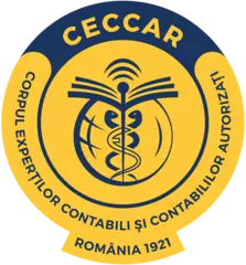 Emblema CECCAR - Corpul Expertilor Contabili si Contabililor Autorizati din Romania